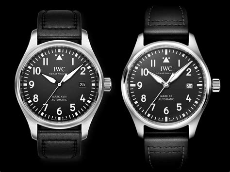 iwc mark xx vs mark xviii|iwc spitfire vs mark xviii.